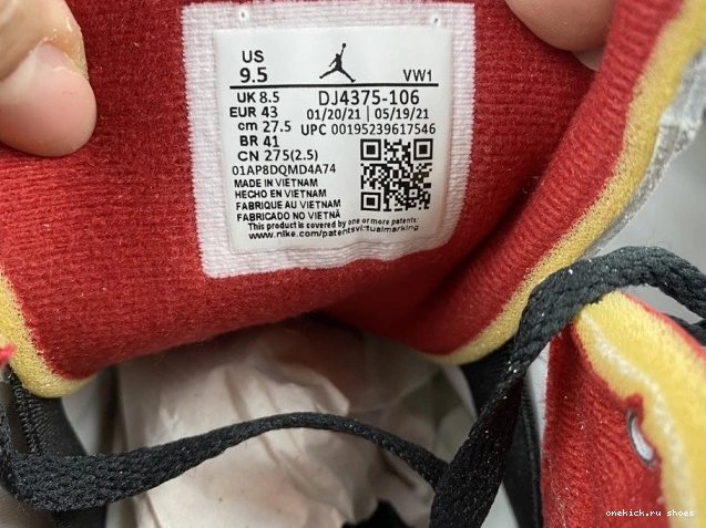 Rep White 2 Off-White Jordan DJ4375-106 Low Red Retro SP 0610